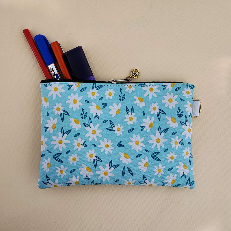 جامدادی طرح گل بابونه مدل Dflat-03