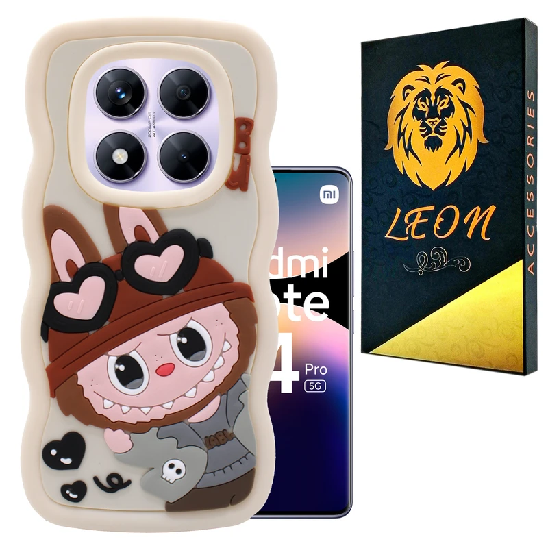 کاور لئون مدل Cream مناسب برای گوشی موبایل شیائومی Redmi Note 14 Pro Plus