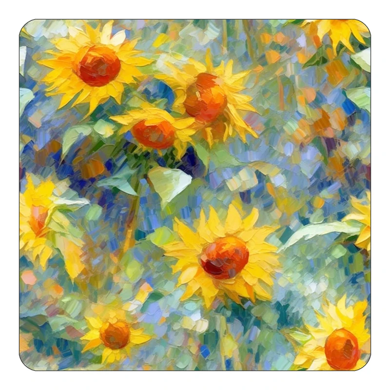 مگنت کاکتی طرح نقاشی رنگ روغن مدل mp72389