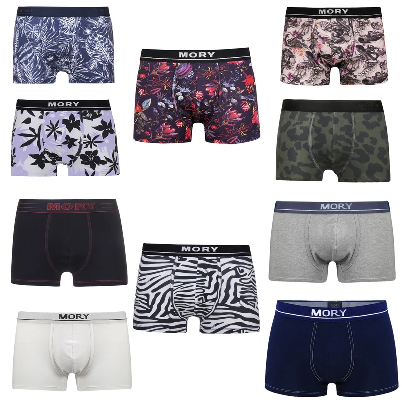 شورت ترانک مردانه موری مدل 021 بسته 10 عددی