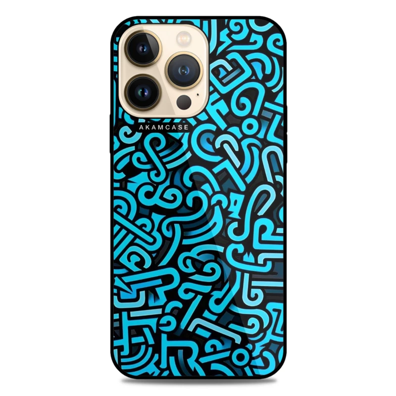 کاور آکام مدل AMC-WA13PRO-DOODLE9 مناسب برای گوشی موبایل اپل iPhone 13 Pro