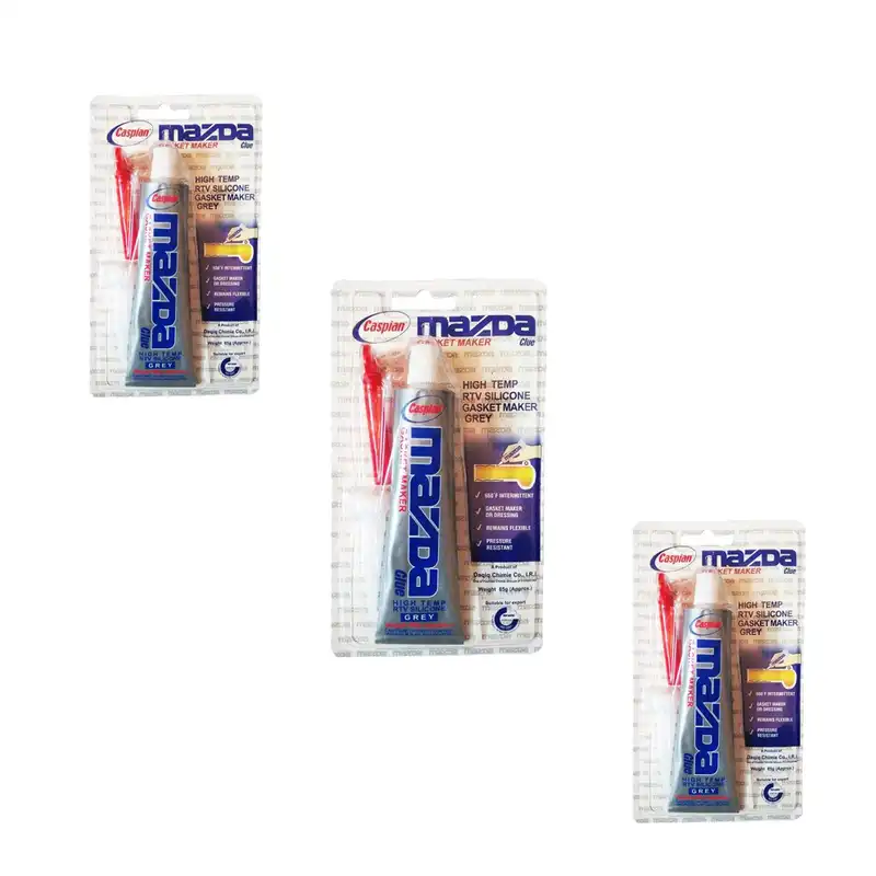 چسب کاسپین مدل مزدا وزن 85 گرم بسته بندی سه عددی