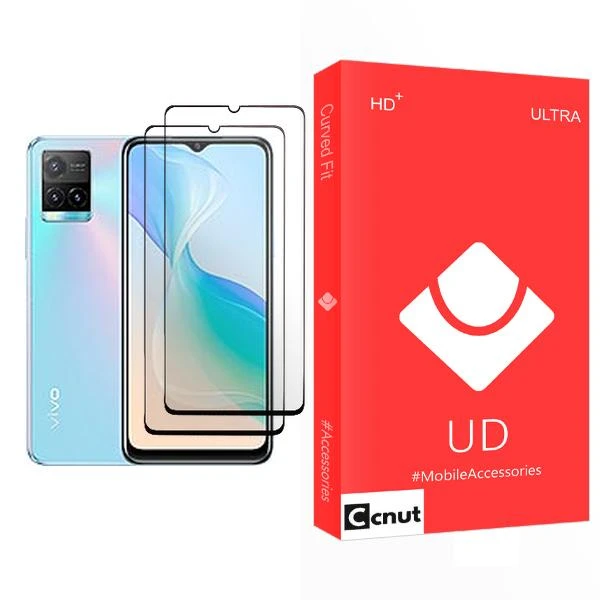 محافظ صفحه نمایش سرامیکی کوکونات مدل UD Glass2 مناسب برای گوشی موبایل ویوو Y33s بسته دو عددی