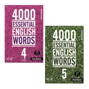 کتاب 4000 Essential English Words اثر Paul Nation انتشارات الوندپویان جلد 4 و 5