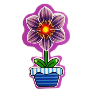چراغ خواب کودک مدل گل بنفشه کد 05