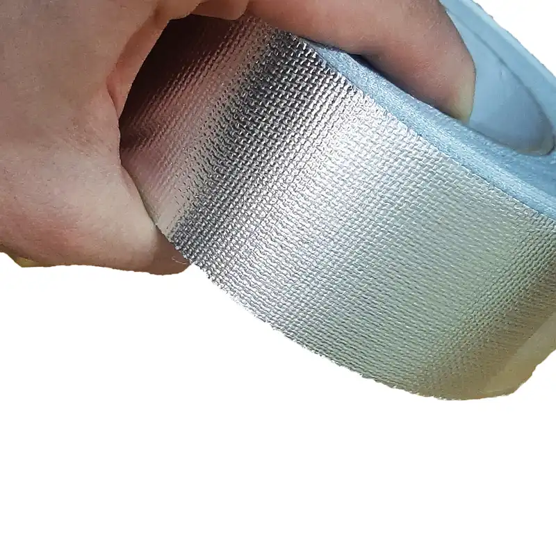 چسب آلومینیوم مدل نخ دار برزنتی عرض 5 سانتی متر