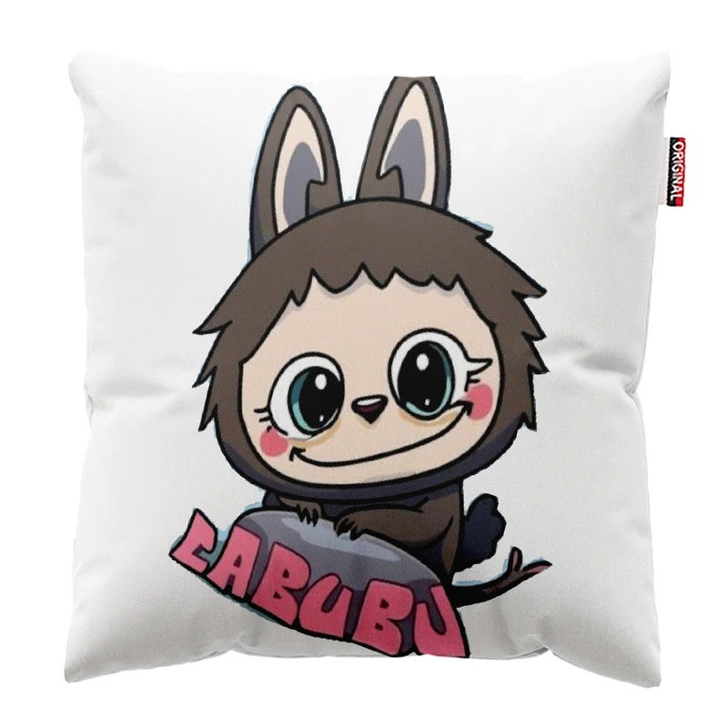 کوسن پاد آفرین طرح لبوبو کد 162 سایز 30*30 سانتی متر