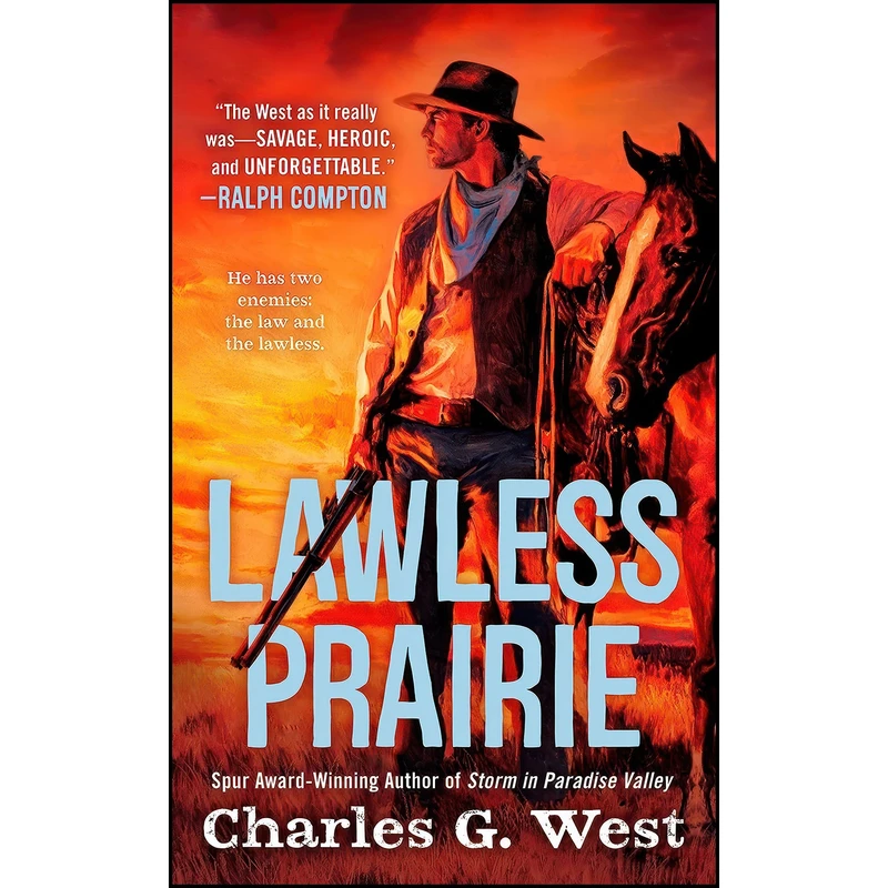 کتاب Lawless Prairie اثر Charles G. West انتشارات Berkley