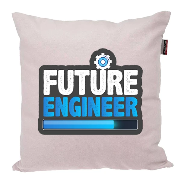 کوسن پاد آفرین مدل مهندس دانشجو مهندسی کد PK401573 سایز 40*40 سانتی متر