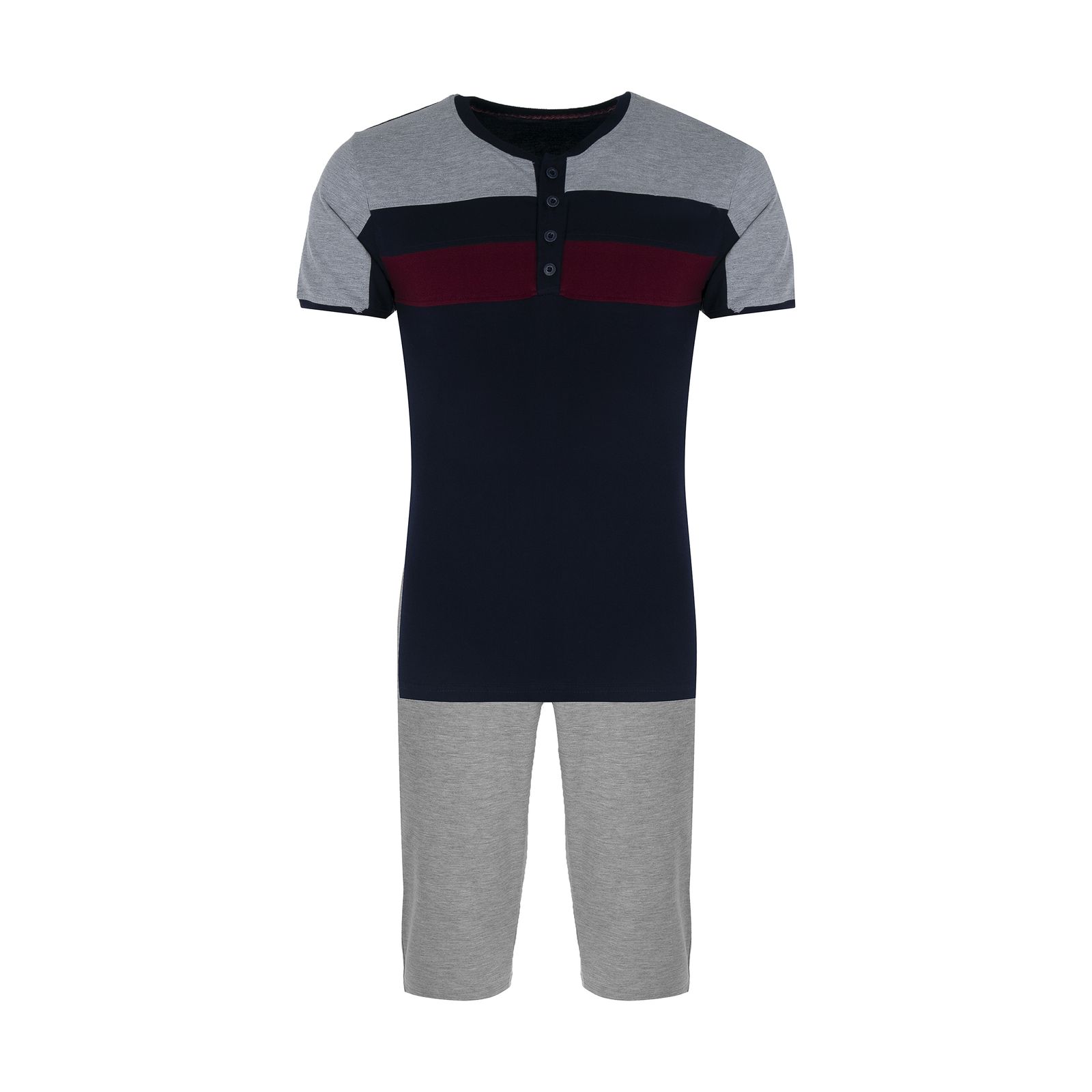 ست تی شرت و شلوار مردانه آسوده کد 0240 -  - 11