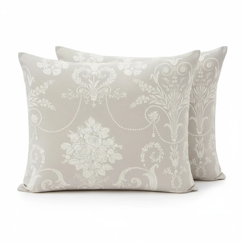 رو بالشی کلسی مدل V89 سایز 50×70 سانتی متر مجموعه دو عددی