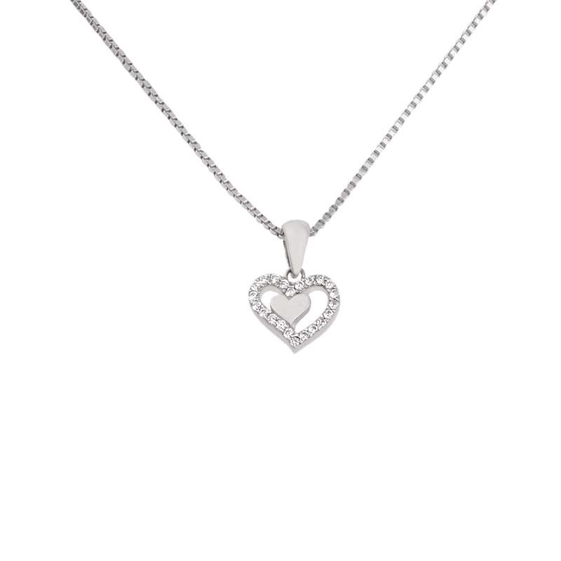 گردنبند نقره زنانه مدل 21698