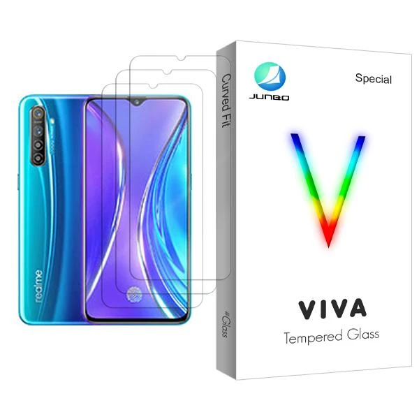 محافظ صفحه نمایش جانبو مدل Viva Glass MIX003 مناسب برای گوشی موبایل ریلمی X2 بسته سه عددی