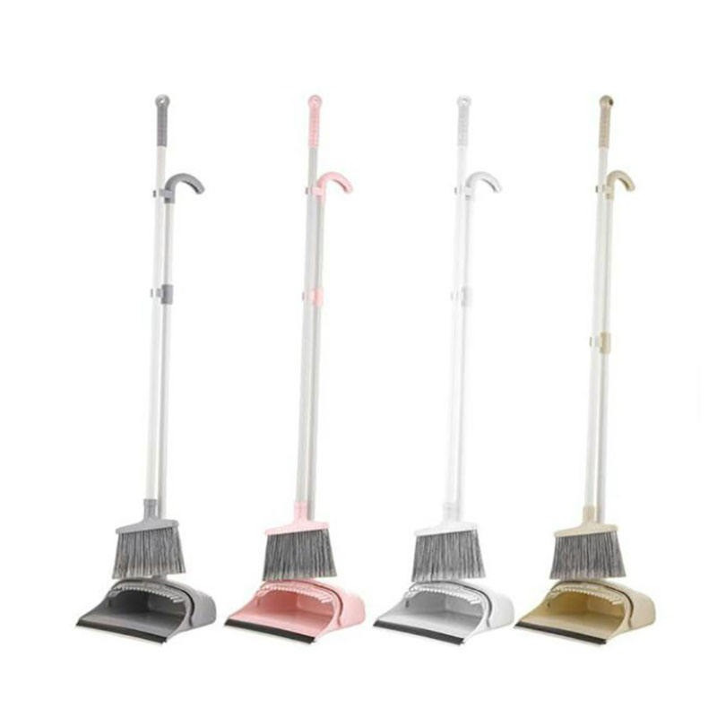 ست جارو و خاک انداز لیمون مدل شانه دار کد MD1420