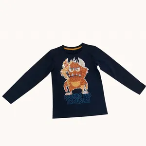 تی شرت آستین بلند پسرانه مدل لک