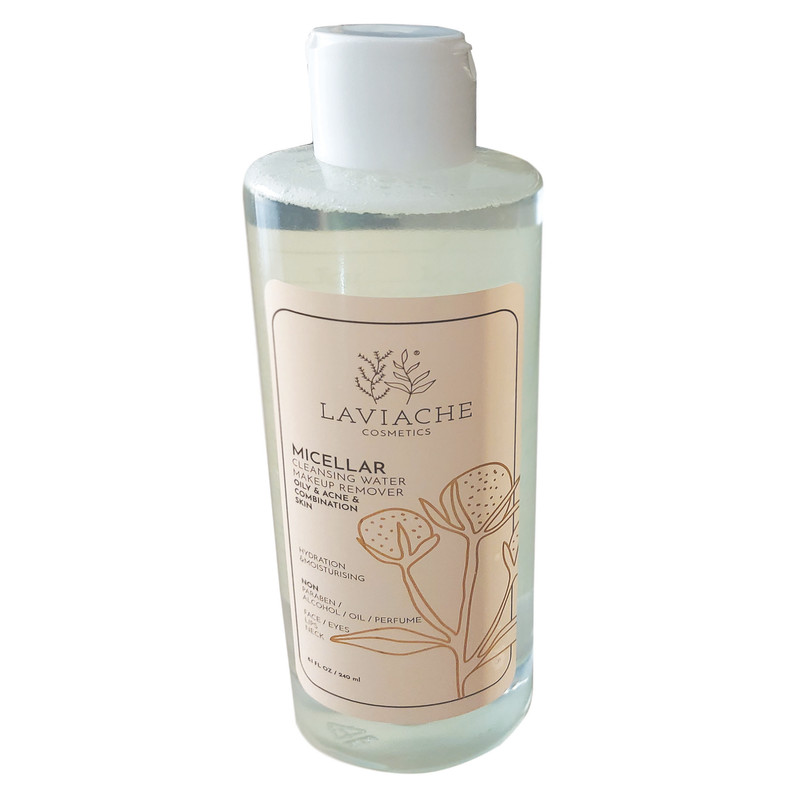 محلول پاک کننده آرایش صورت لاویاچه مدل MICELLAR حجم 240 میلی لیتر