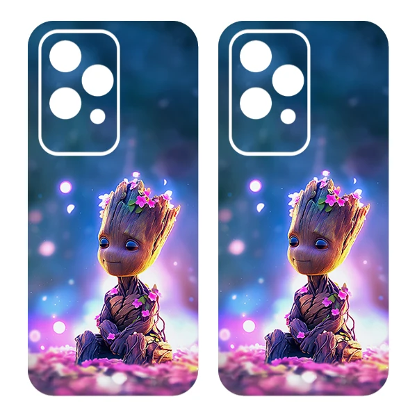 برچسب پوششی مدل Baby Groot مناسب برای گوشی موبایل آنر Honor 200 Lite بسته 2 عددی