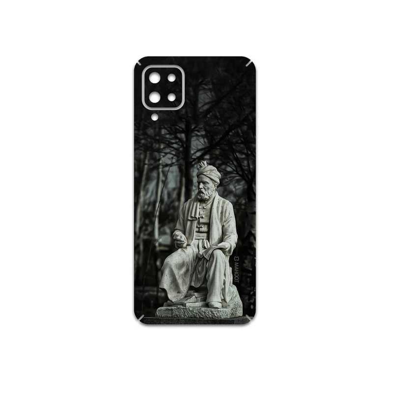 برچسب پوششی ماهوت مدل Ferdowsi-Logo مناسب برای گوشی موبایل سامسونگ Galaxy A12