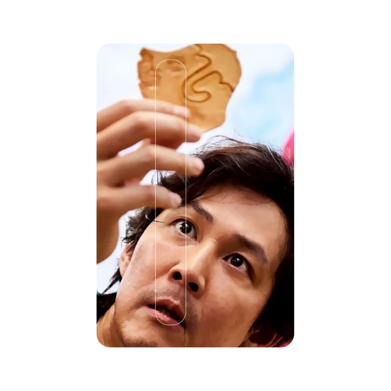 استیکر کارت پیکسل میکسل مدل سریال squid game بازی مرکب کد 10