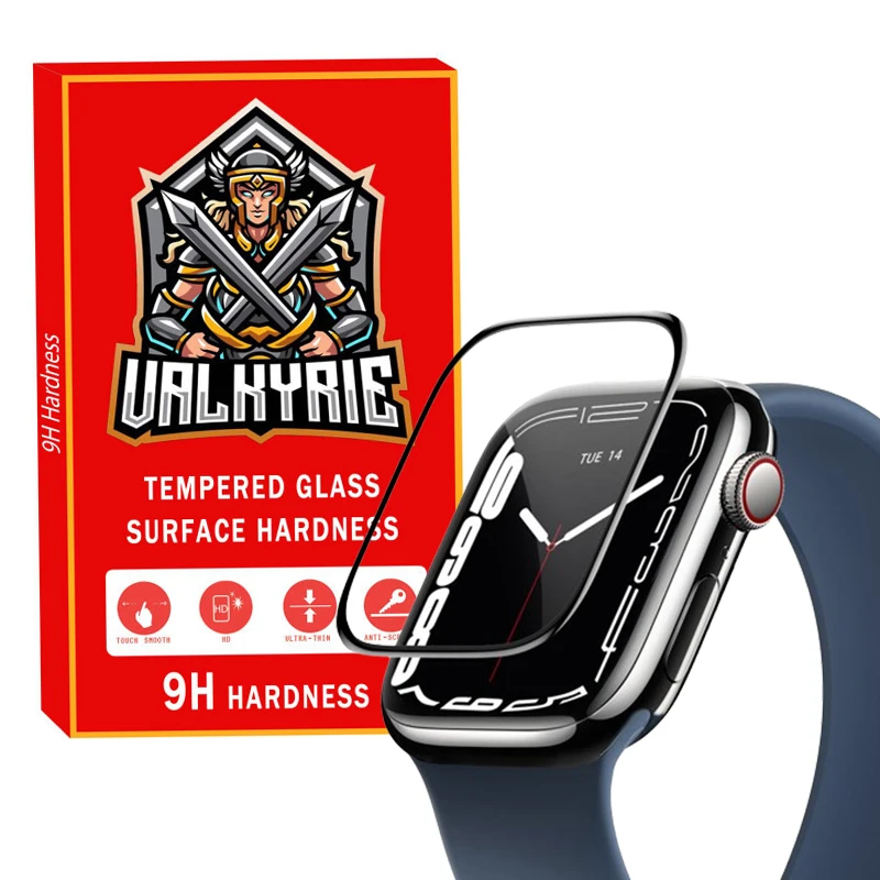 محافظ صفحه نمایش نانو والکری مدل PMMA-V مناسب برای اپل واچ سری 7 سایز 45 میلی متری