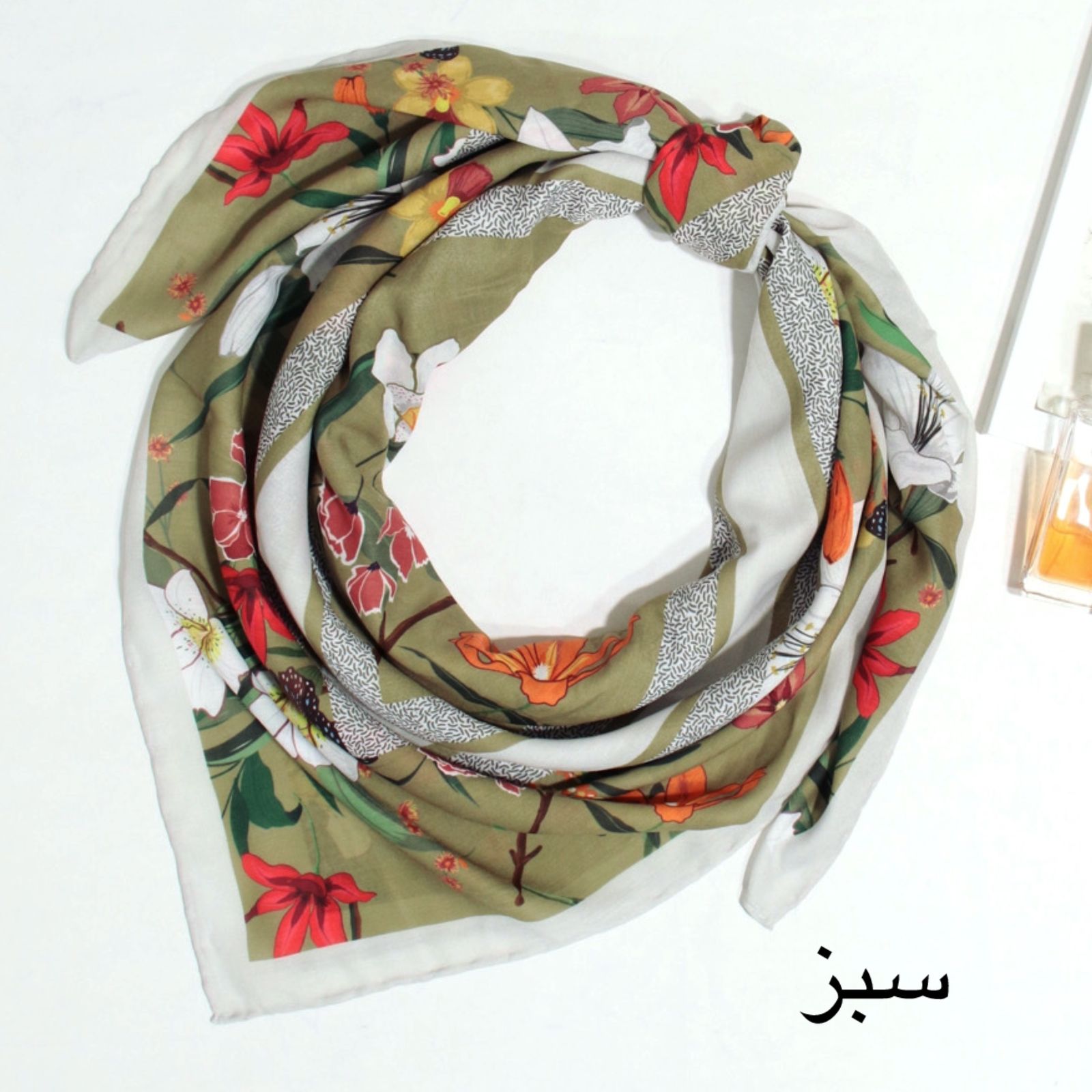روسری زنانه آنالیا مدل بهاری کد 9860 -  - 43