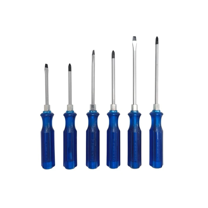 پیچ گوشتی ضربه خور ساواکو مدل YP-S8450 مجموعه 6 عددی  