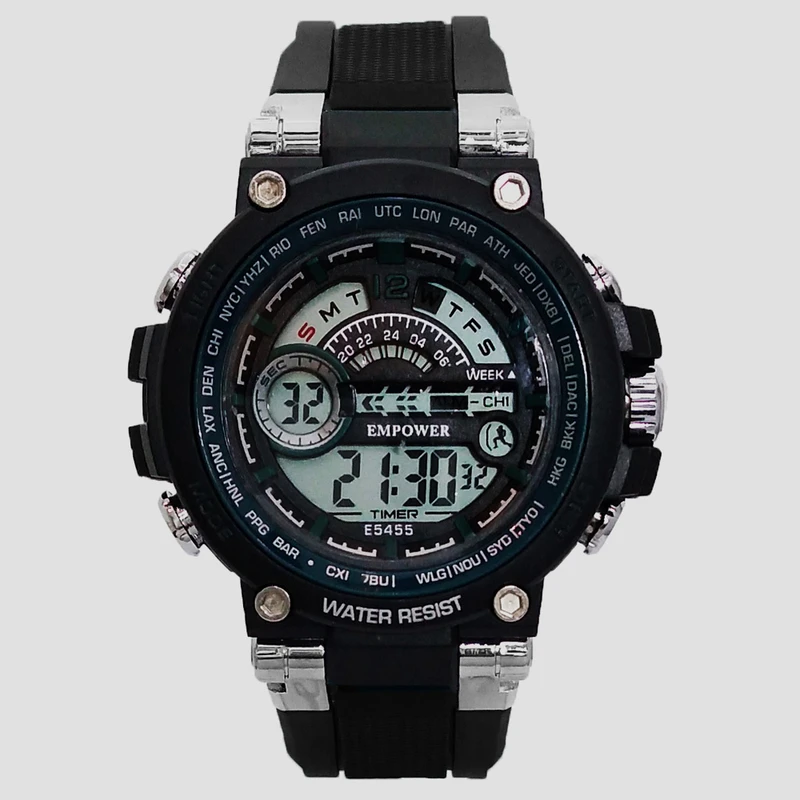 ساعت مچی دیجیتال مردانه امپاور مدل ورزشی اسپرت SPORT ضدآب کد 79.0
