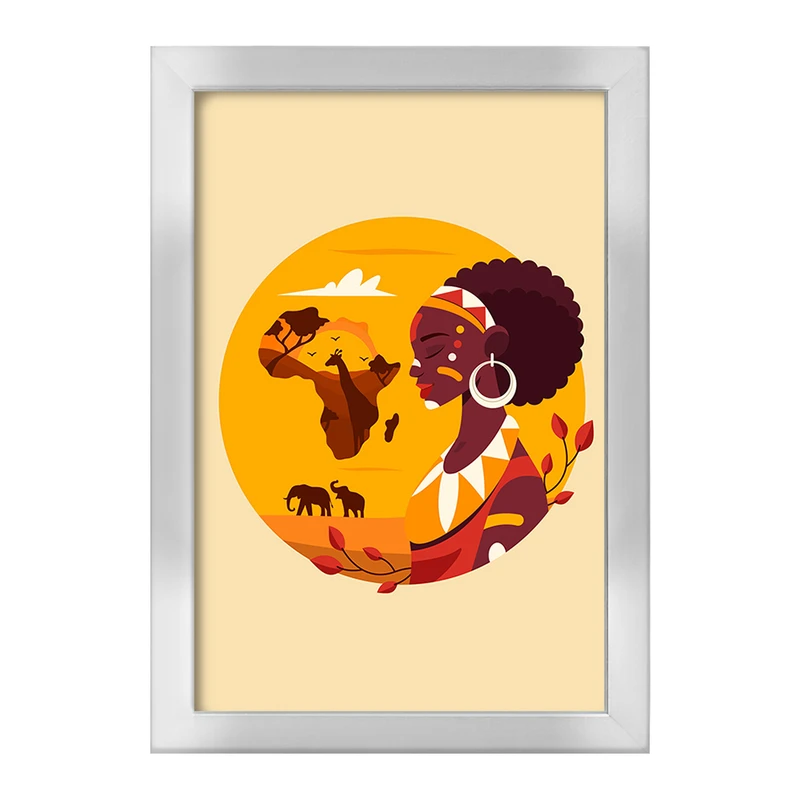 تابلو خندالو طرح آفریقا Africa کد 29827