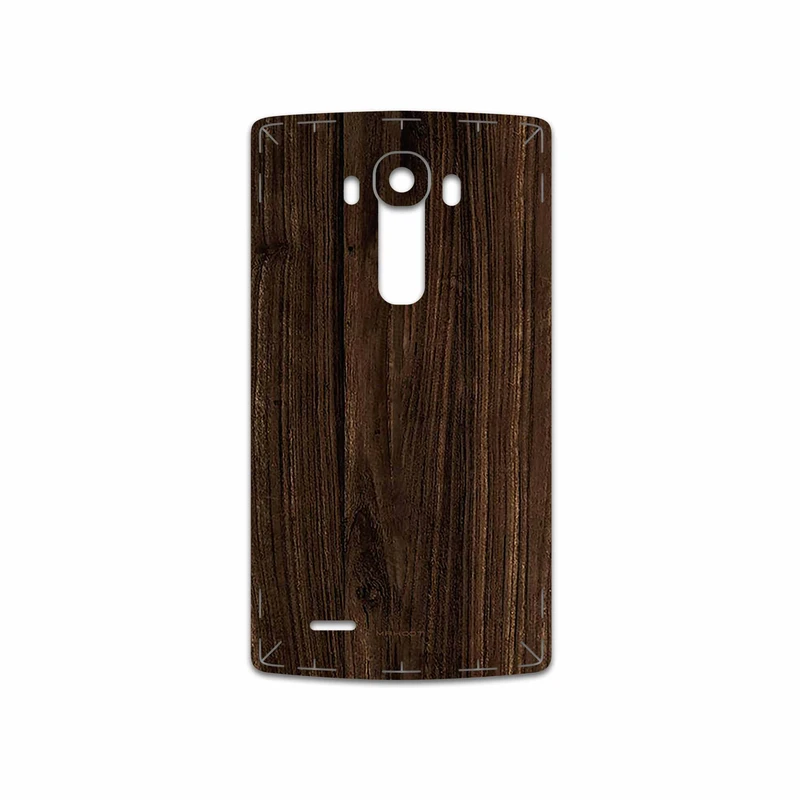 برچسب پوششی ماهوت مدل Dark Walnut Wood مناسب برای گوشی موبایل ال جی G4