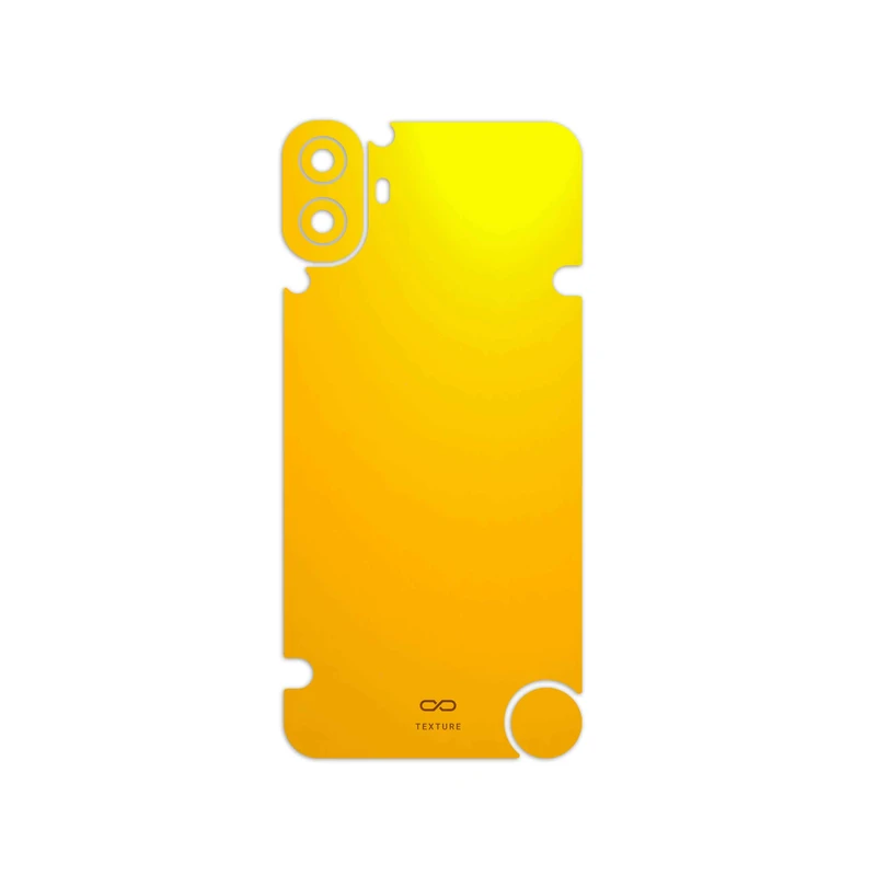 برچسب پوششی ماهوت مدل Matte-Deep-Mustard مناسب برای گوشی موبایل ناتینگ CMF Phone 1