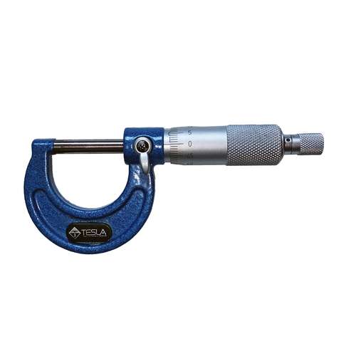 میکرومتر تسلا کد 225 گستره 25-0 میلیمتر