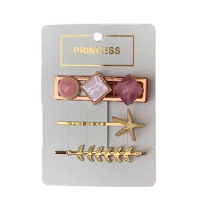 گیره مو زنانه مدل انبری بسته 3 عددی