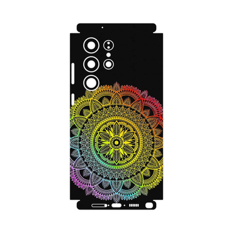 برچسب پوششی ماهوت مدل Mandala Design 4-FullSkin مناسب برای گوشی موبایل سامسونگ Galaxy S23 Ultra