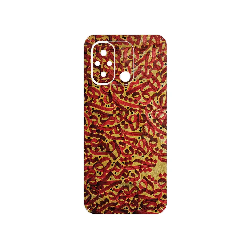 برچسب پوششی ماهوت مدل Nastaliq_6 مناسب برای گوشی موبایل شیائومی Redmi 12C