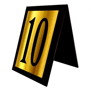 استند رومیزی آژنگ طرح شماره میز کدof-10