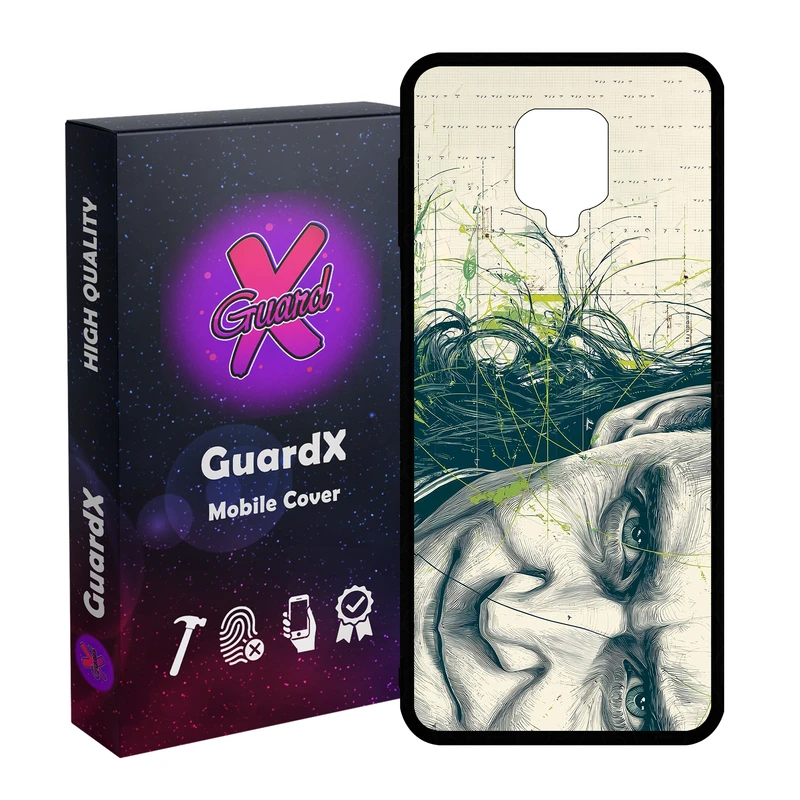 کاور گارد ایکس طرح لوکی مدل 10897 مناسب برای گوشی موبایل شیائومی Redmi Note9 Pro/Note 9 Pro Max/Redmi Note 9S/MI Poco M2 Pro