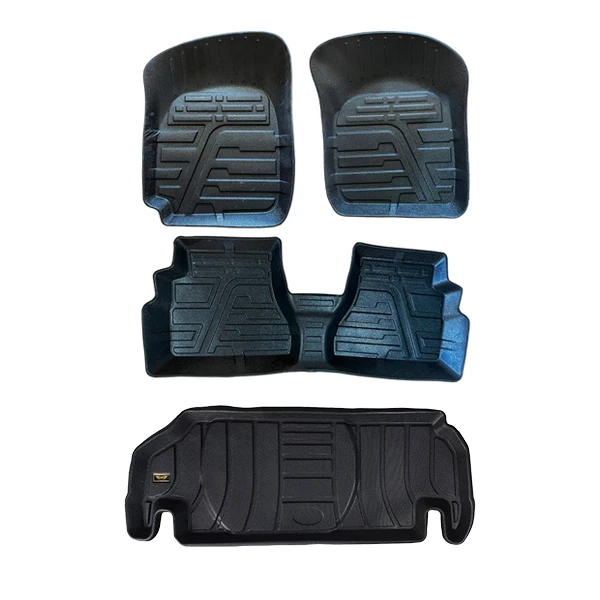 کفپوش سه‌بعدی خودرو  مدل صانا مناسب برای پراید دوگانه به همراه کفپوش صندوق