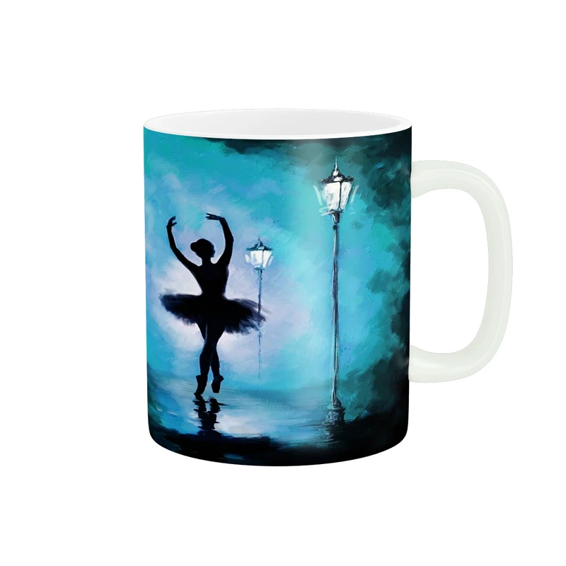 ماگ پاد آفرین مدل نقاشی انتزاعی کد 33