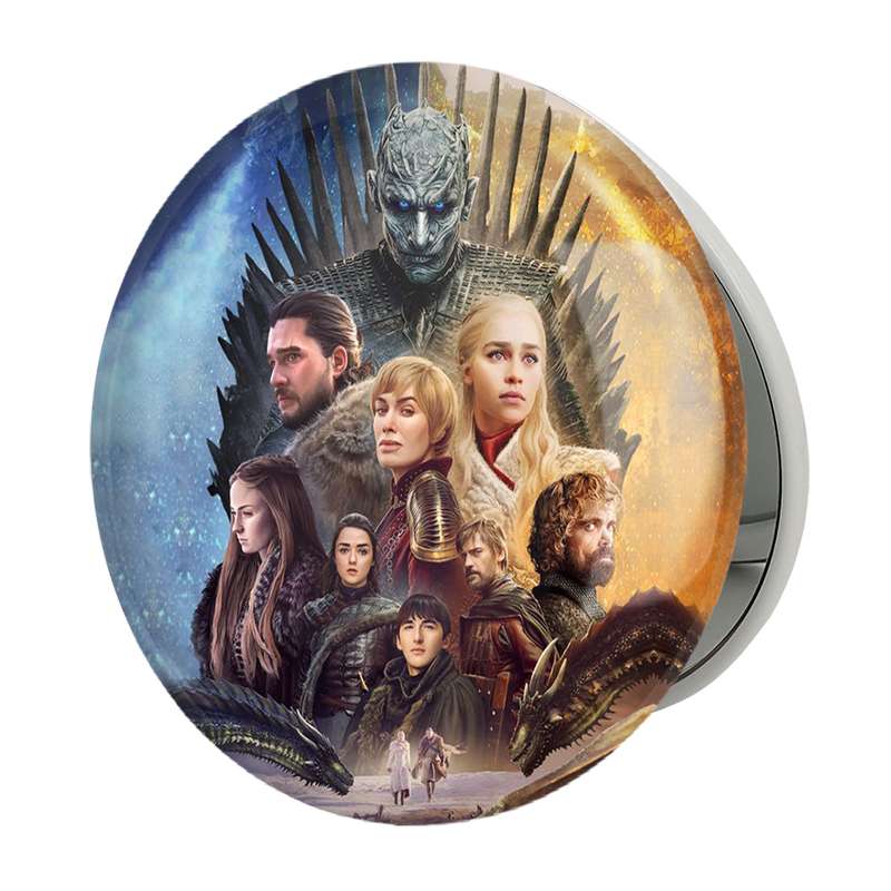آینه جیبی خندالو طرح گیم اف ترونز Game of Thrones مدل تاشو کد 2672