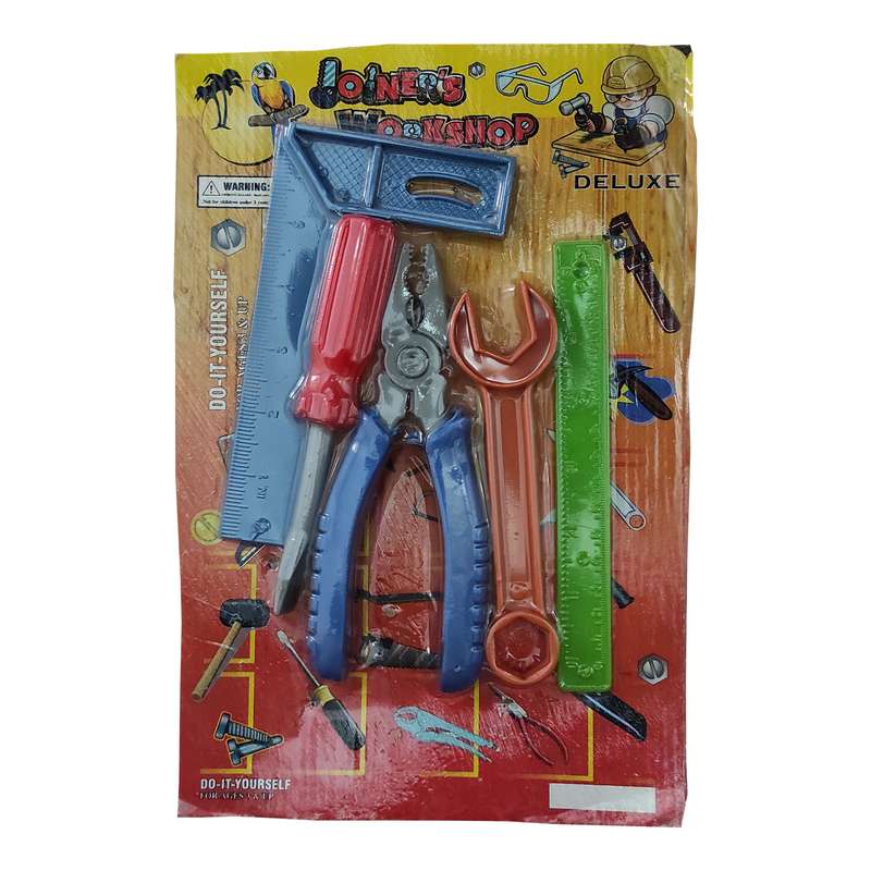 اسباب بازی ست ابزار دیلاکس 5 تکه Joiners Workshop