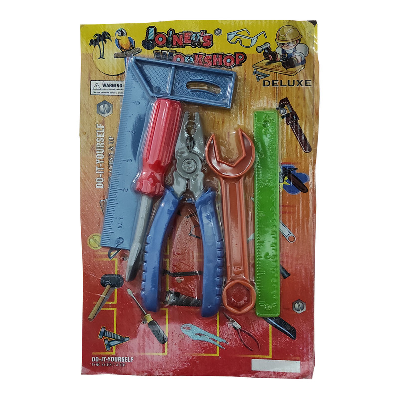 اسباب بازی ست ابزار دیلاکس 5 تکه Joiners Workshop