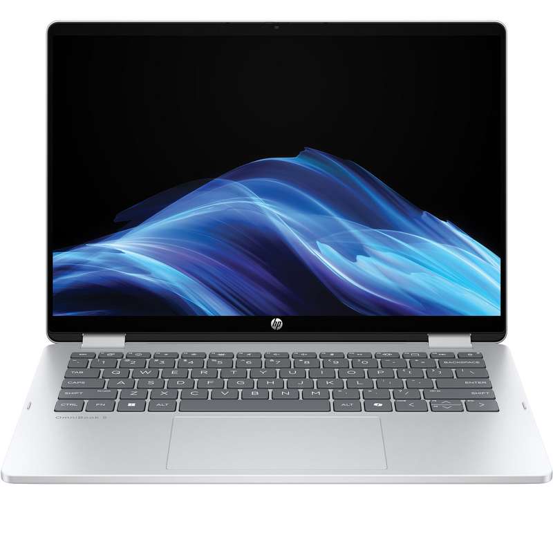 لپ تاپ 14 اینچی اچ پی مدل OmniBook 5 Flip 14-fp0023dx-Core 7 150U-16GB LPDDR5 5200MHz-2TB SSD-Touch-Backlit-W - کاستوم شده لپ تاپ 14 اینچی اچ پی مدل OmniBook 5 Flip 14-fp0023dx-Core 7 150U-16GB LPDDR5 5200MHz-2TB SSD-Touch-Backlit-W - کاستوم شده