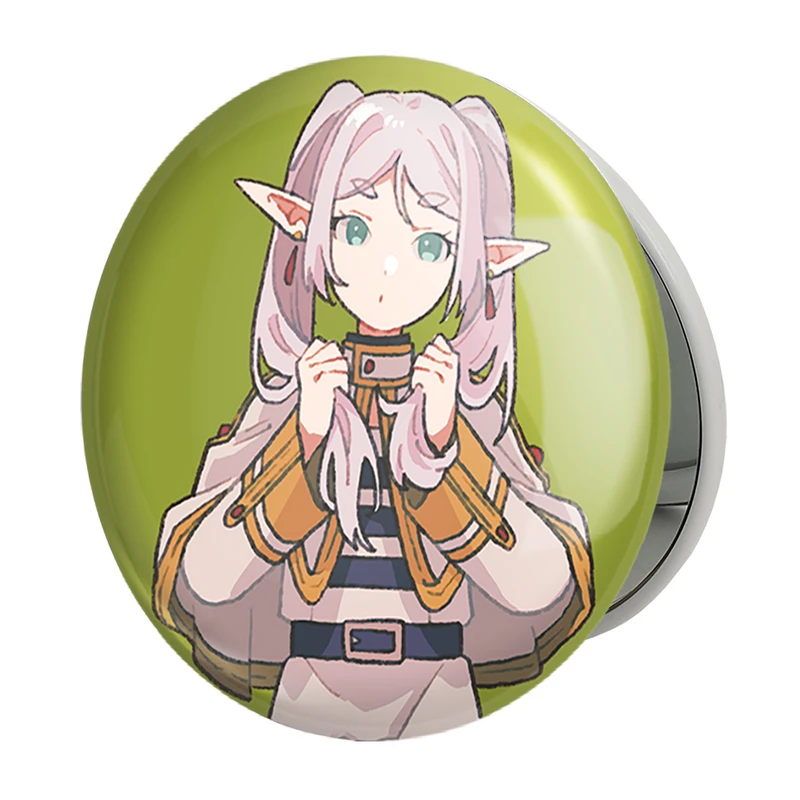 آینه جیبی خندالو طرح انیمه فریرن (Frieren) مدل تاشو کد 33940