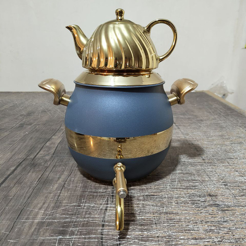 ست کتری و قوری تیتیل مدل توپی رنگی 00440