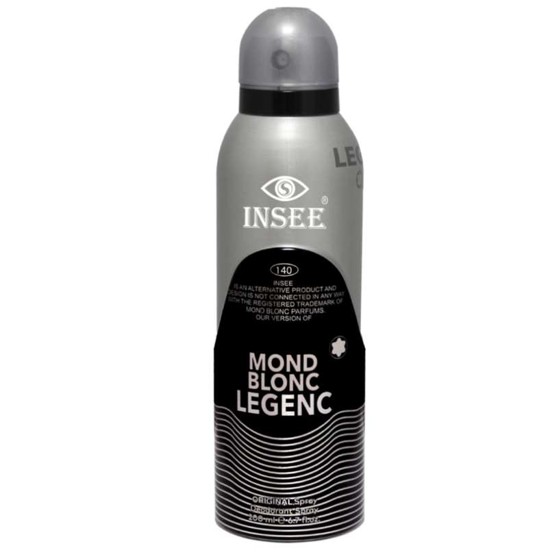 اسپری خوشبو کننده بدن مردانه اینسی مدل Mond Blonc حجم 200 میلی لیتر اسپری خوشبو کننده بدن مردانه اینسی مدل Mond Blonc حجم 200 میلی لیتر