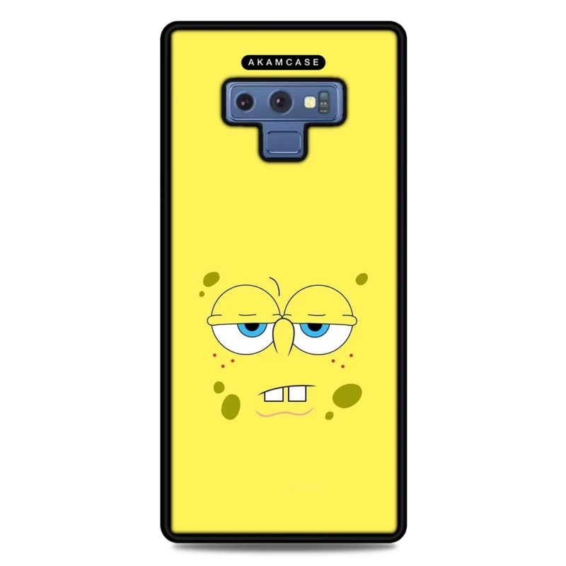 کاور آکام مدل AMC-WSGN9-SPONGE BOB7 مناسب برای گوشی موبایل سامسونگ Galaxy Note 9