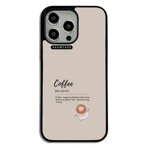 AKAM AMC-WA14PROMAX-COFFEE-16 Cover For Apple iPhone 14 Pro Max