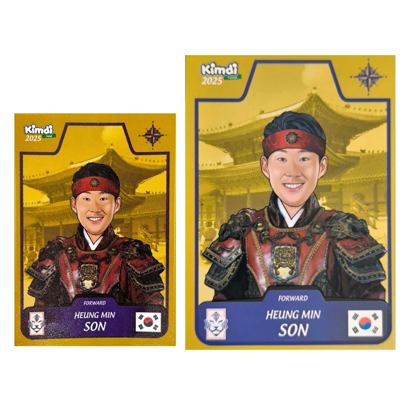 اسباب بازی زینتی کیمدی مدل سون هیونگ مین 2025 رویال به همراه برچسب