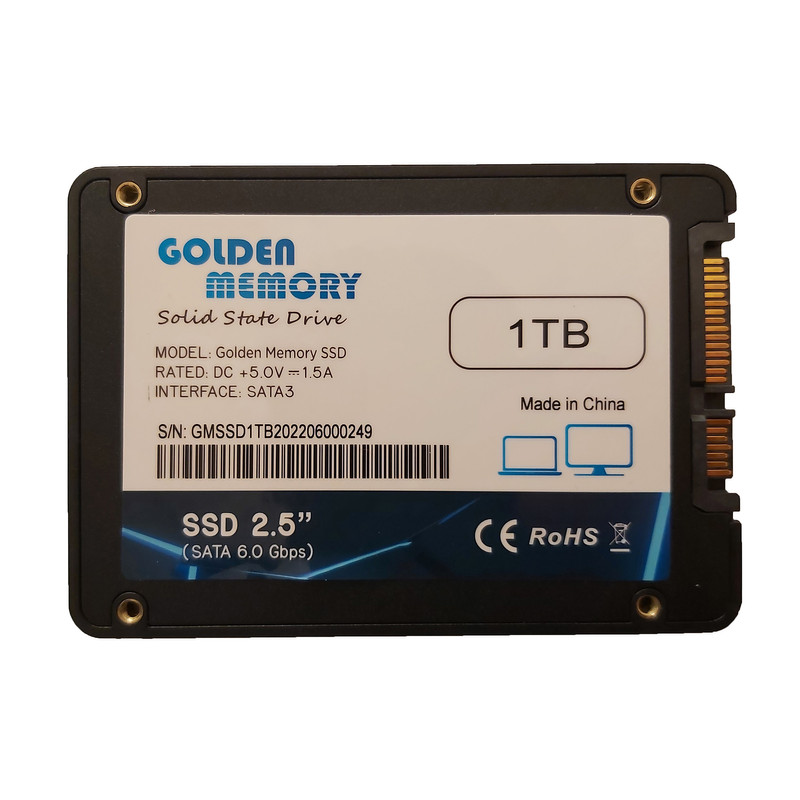 اس اس دی اینترنال مدل Golden Memory ظرفیت یک ترابایت