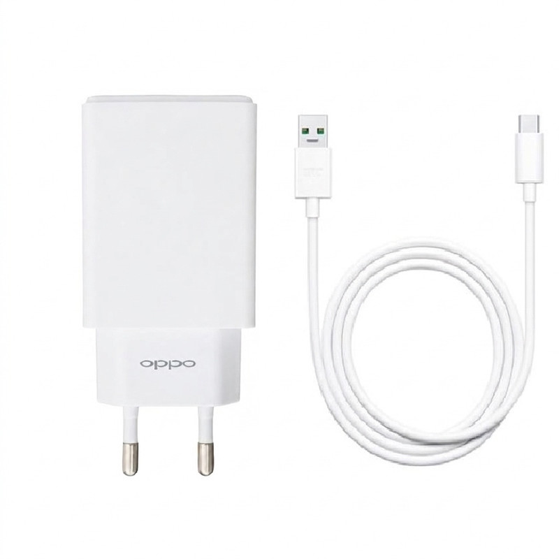 شارژر دیواری 10 وات اوپو مدل AK933YH به همراه کابل USB-C